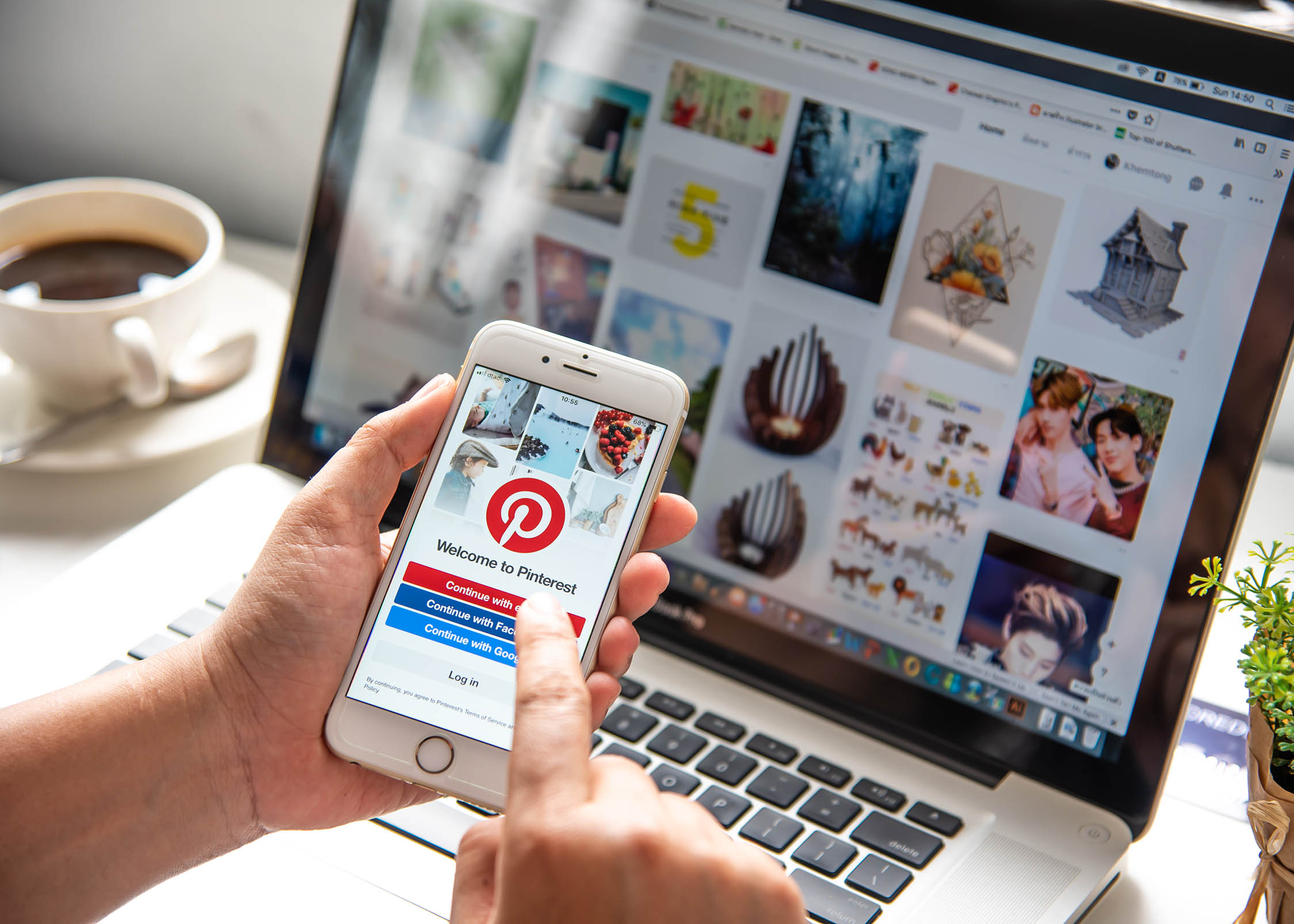 pinterest para encontrar emprego