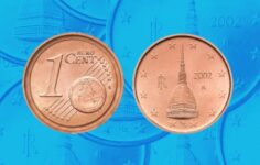 moedas de 1 cêntimo valiosas