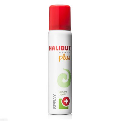 halibut creme e spray para escaldões