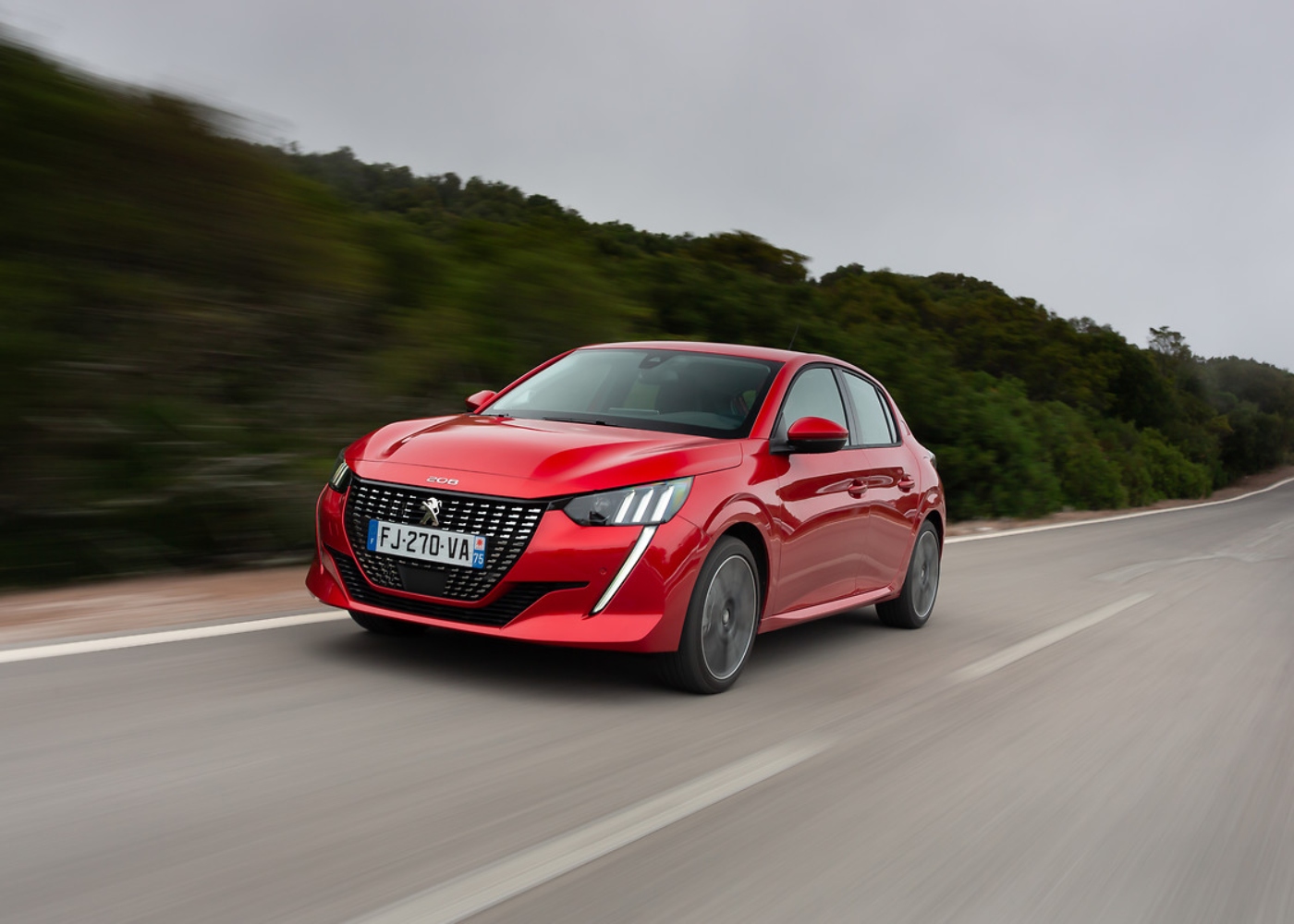 Peugeot 208, um dos carros com menor consumo