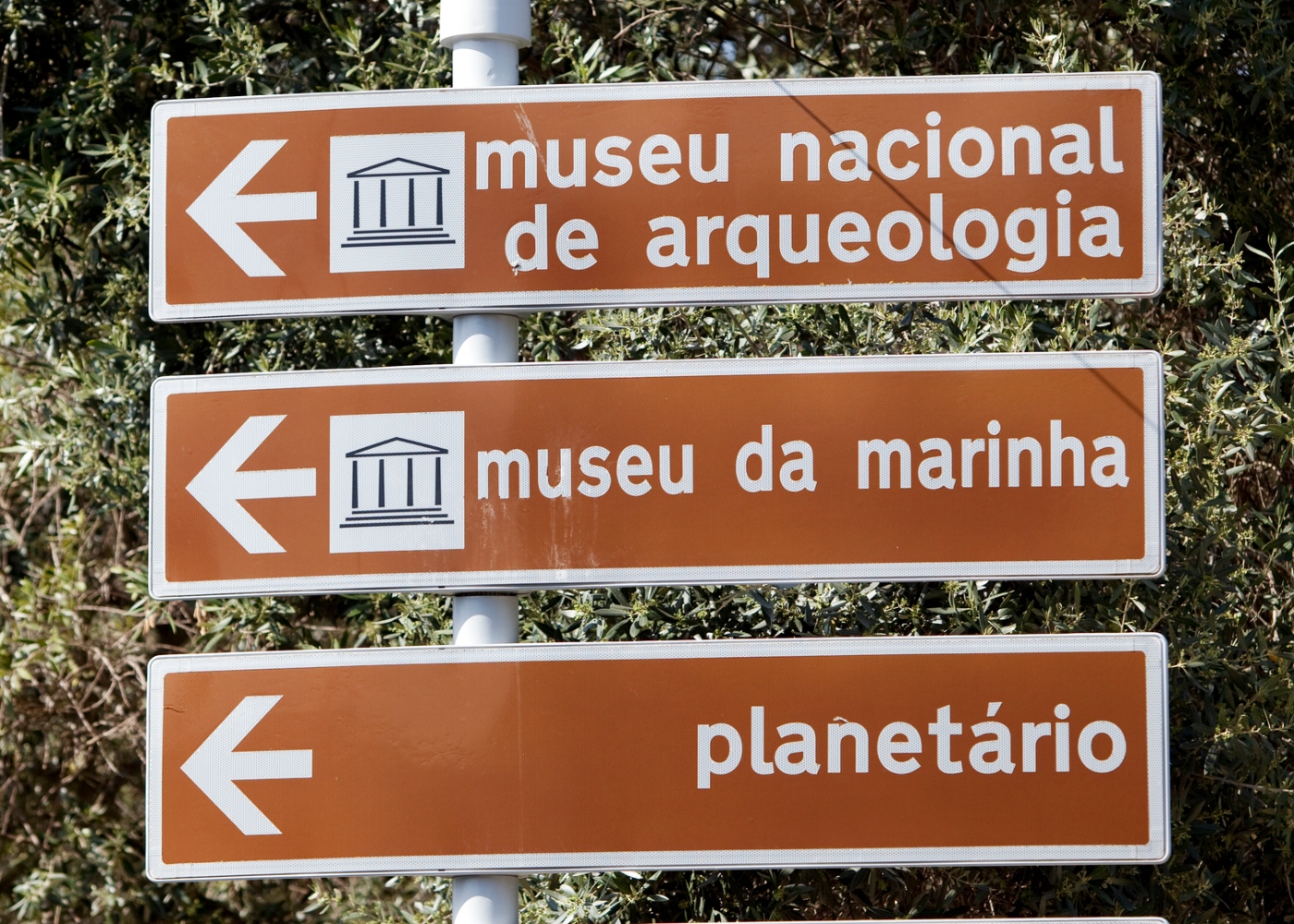 sinais de trânsito turistico culturais