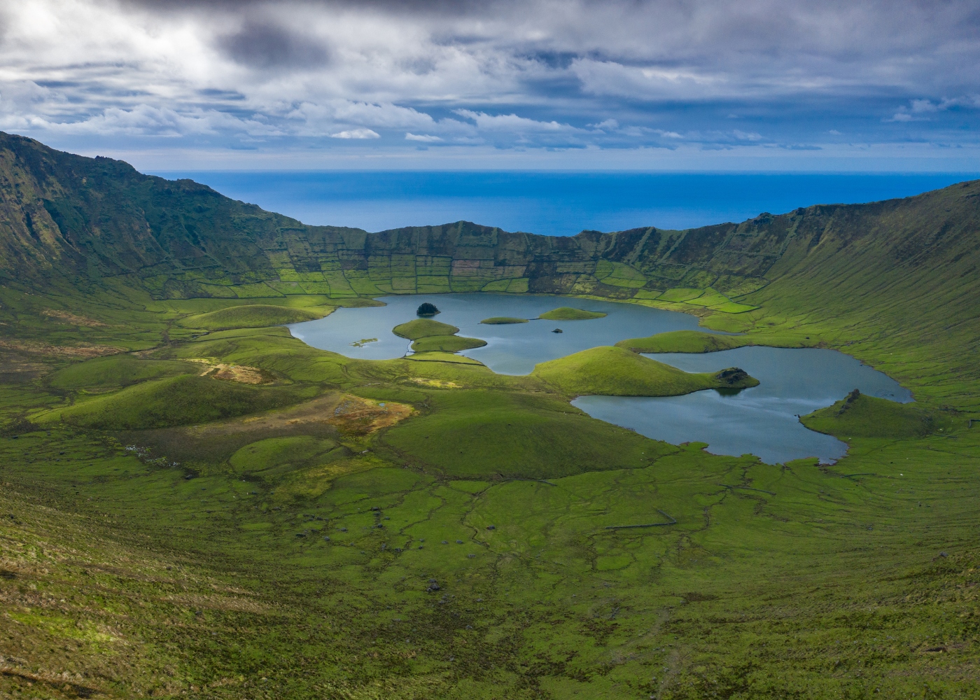 ilha do corvo nos Açores