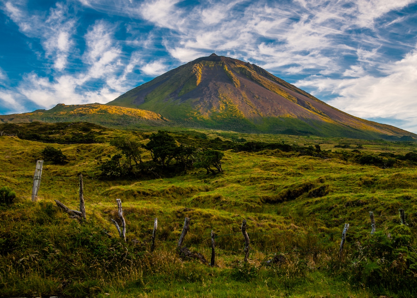 topo do pico Açores