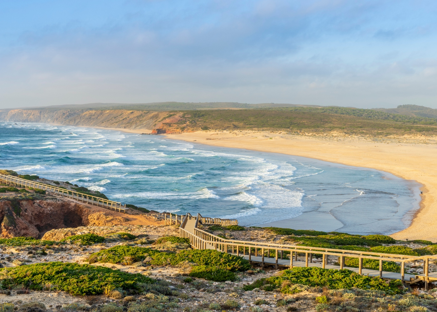 praia bordeira em Aljezur