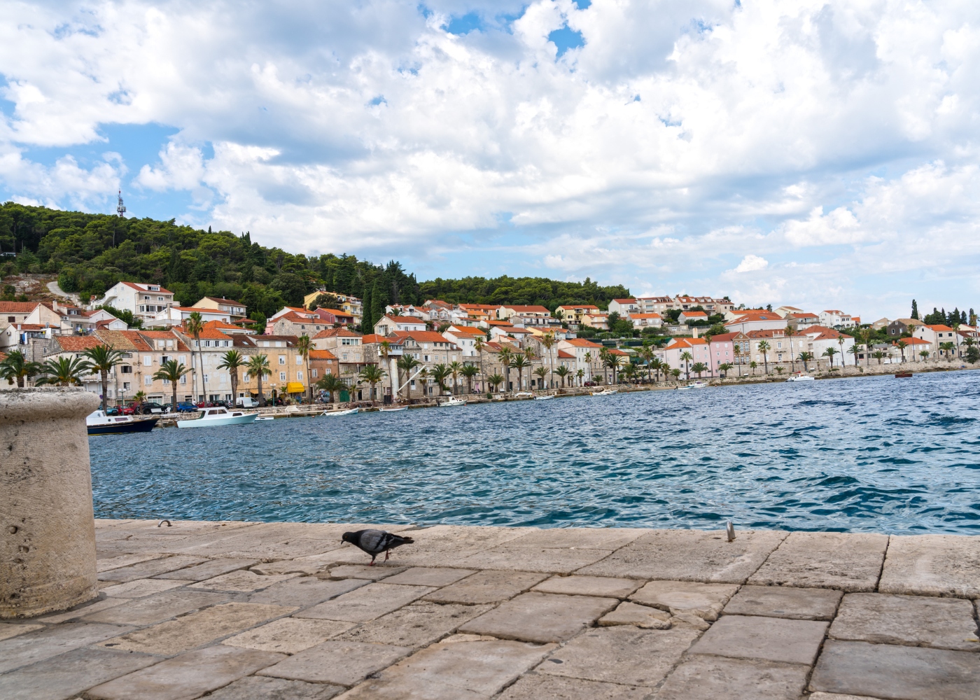 ilha Korcula na Croácia