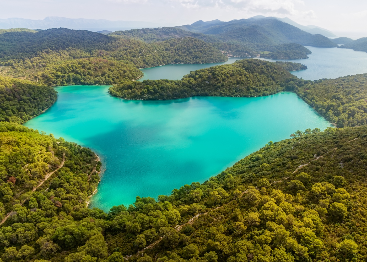 ilha Mljet na Croácia