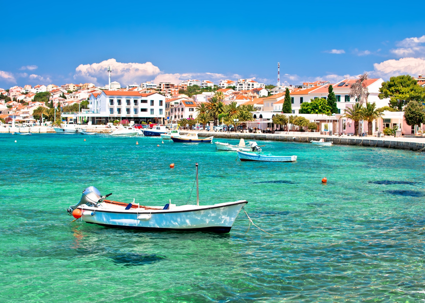 vista da ilha Pag Croácia