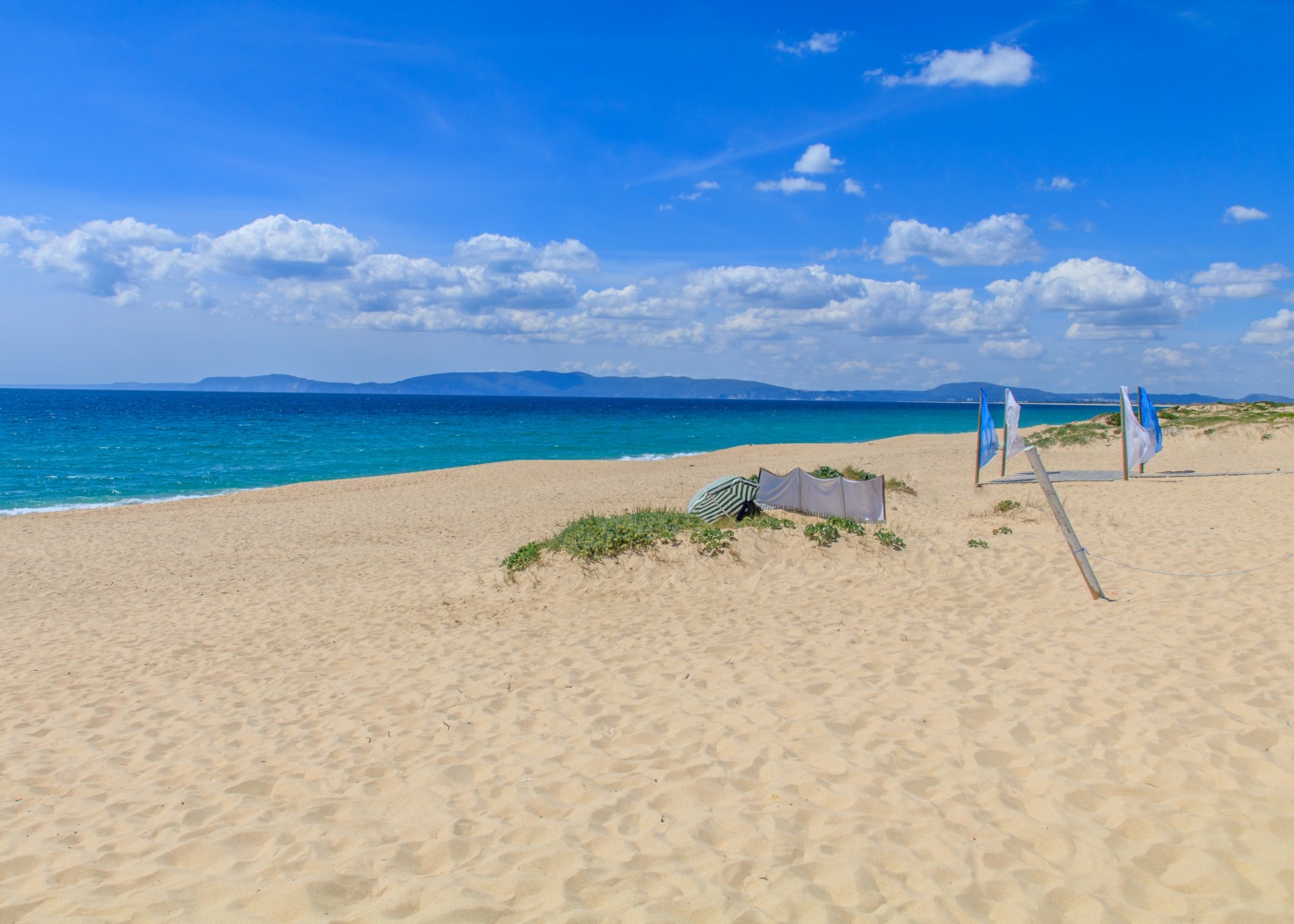 vista sobre a praia da comporta