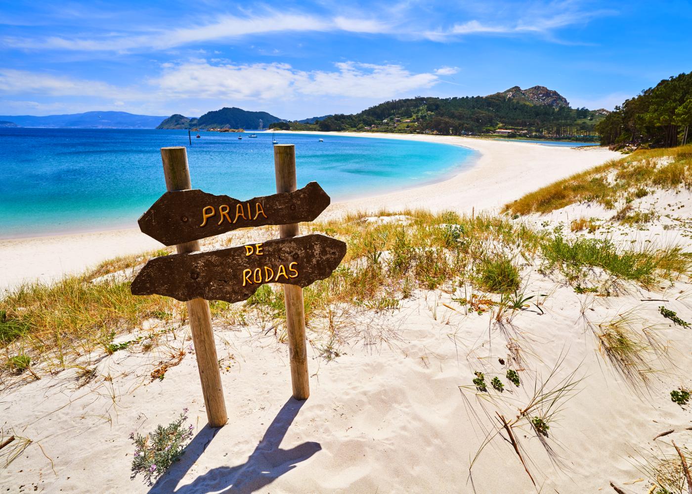 Ciés, uma das melhores praias do norte de espanha
