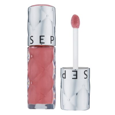 gloss em tom rosa sephora collection