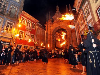 Procissão na Semana Santa em Braga