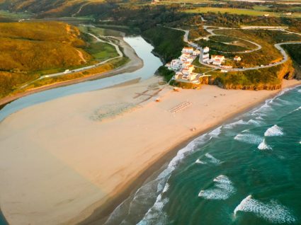 Parques de campismo na costa vicentina em Odeceixe