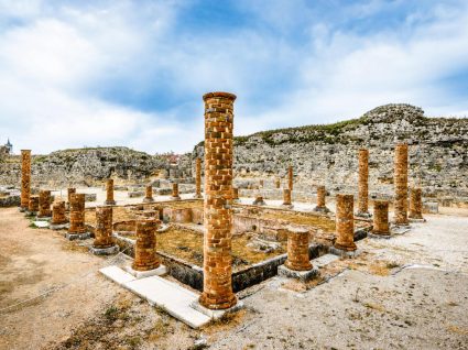 Vestígios dos romanos em Conímbriga