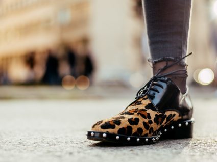 sapatos com animal print