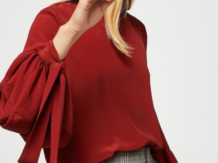 6 sugestões de blusas com manga de balão