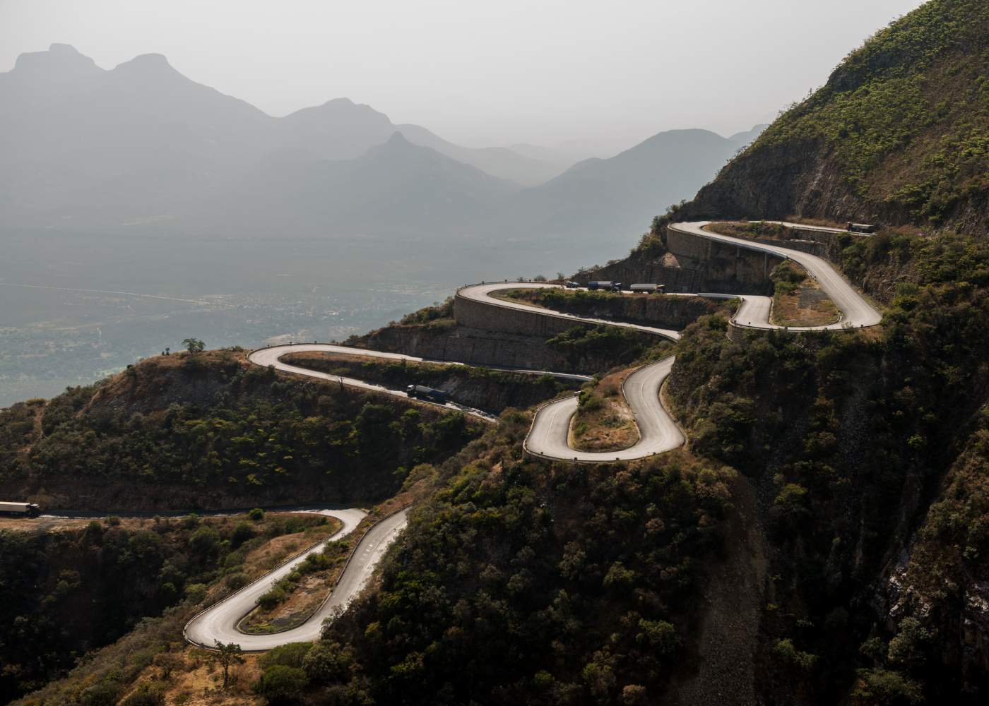 Serra da Leba em Angola