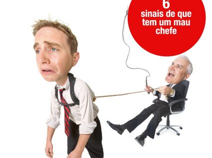 6 Sinais de que tem um mau chefe