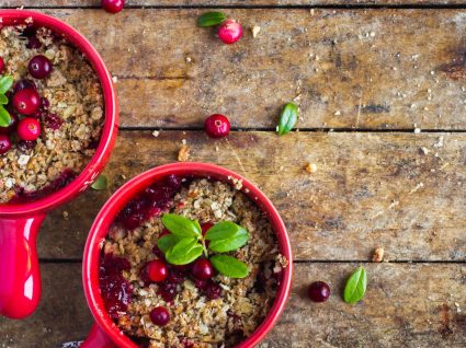 Duas receitas de crumble de maçã de perder a cabeça