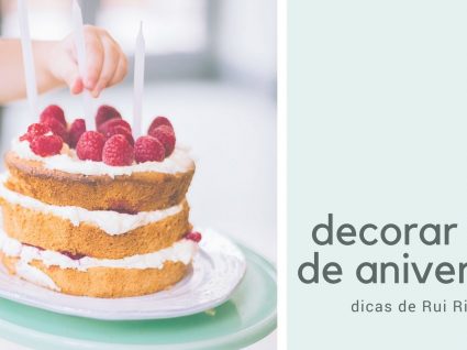 Dicas de blogger para decorar bolo de aniversário (e receita)