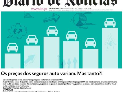 E-Konomista no Diário de Notícias - Os preços dos seguros auto variam. Mas tanto?!