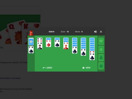 Como jogar Solitário no Google