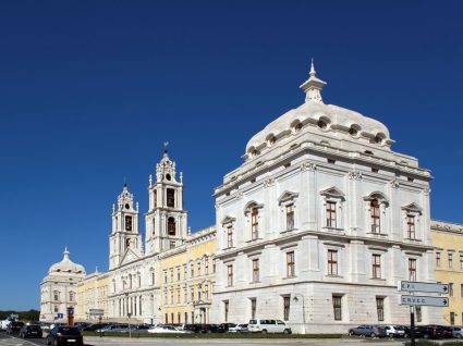 Vista do Palácio de Mafra