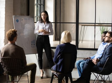 aula presencial de formação de formadores