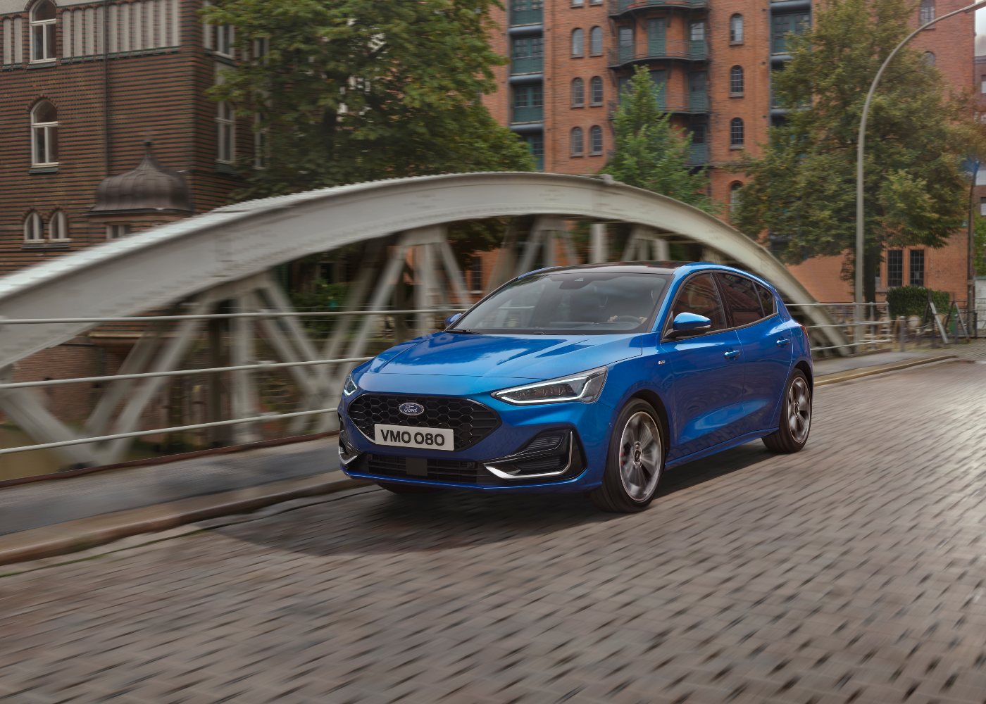 Ford Focus azul