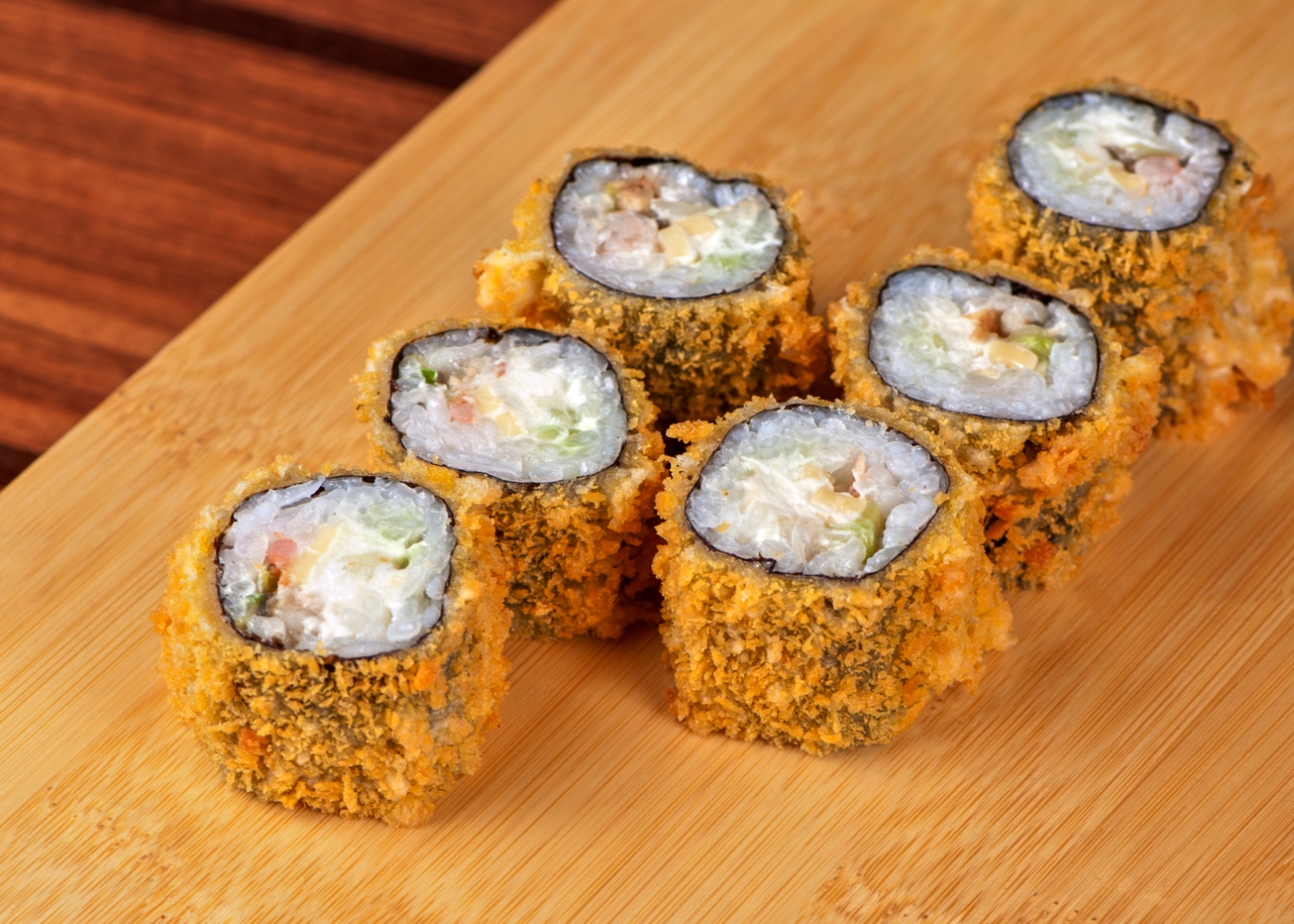 hot roll vegan de sushi caseiro