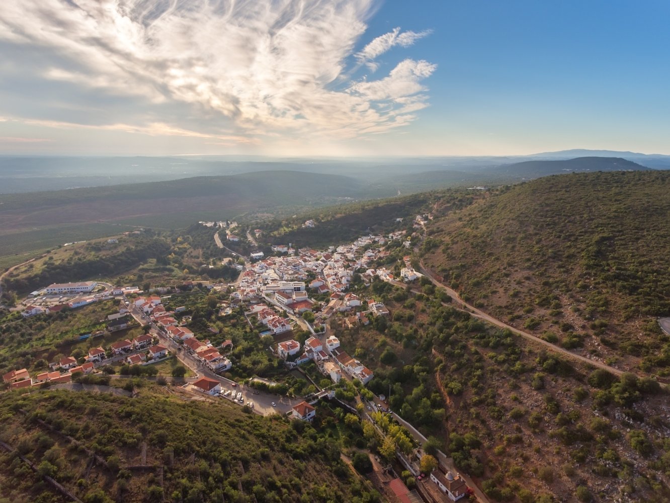 Alte no Algarve no outono