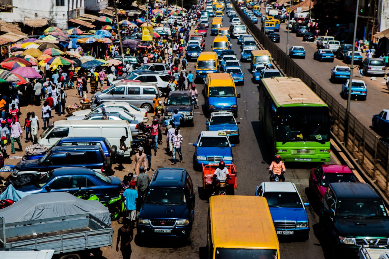 vista da capital da Guiné-Bissau