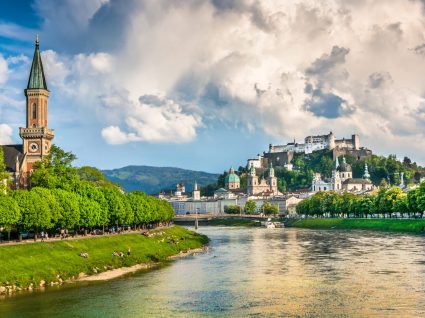 Panorâmica de Salzburgo