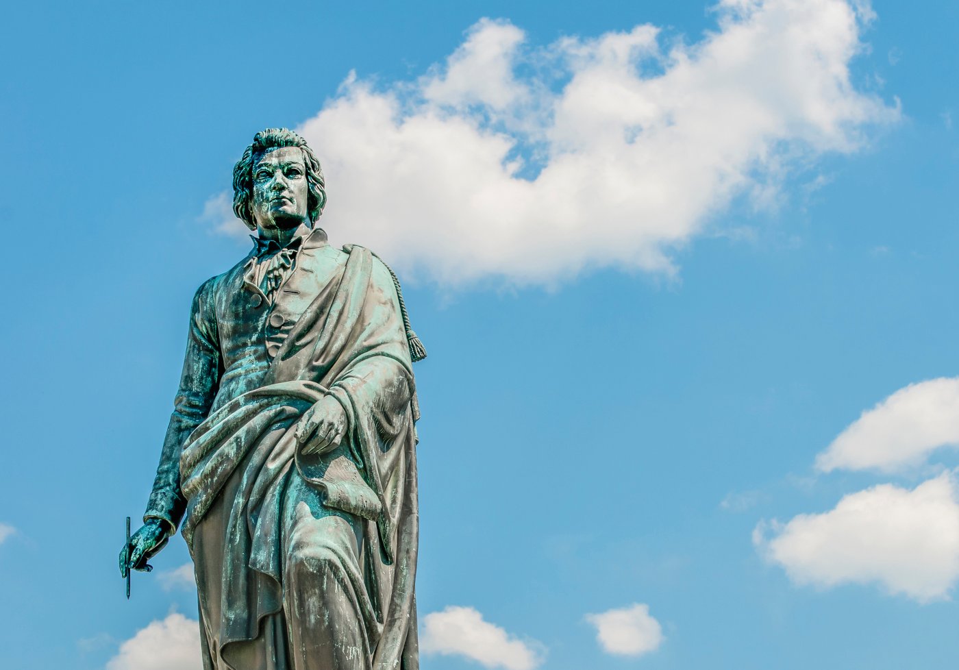 Estátua de Mozart em Salzburgo