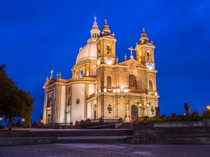 Basílica do Sameiro no caminho dos santuários