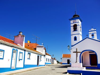 Igreja no centro de Santa Susana