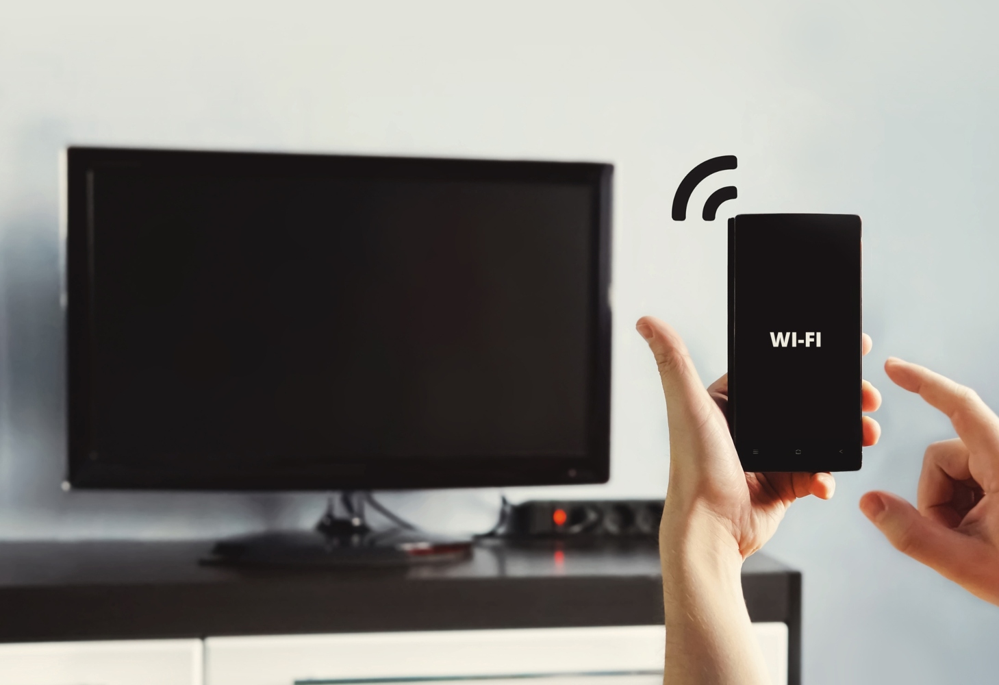 Televisão com wi-fi