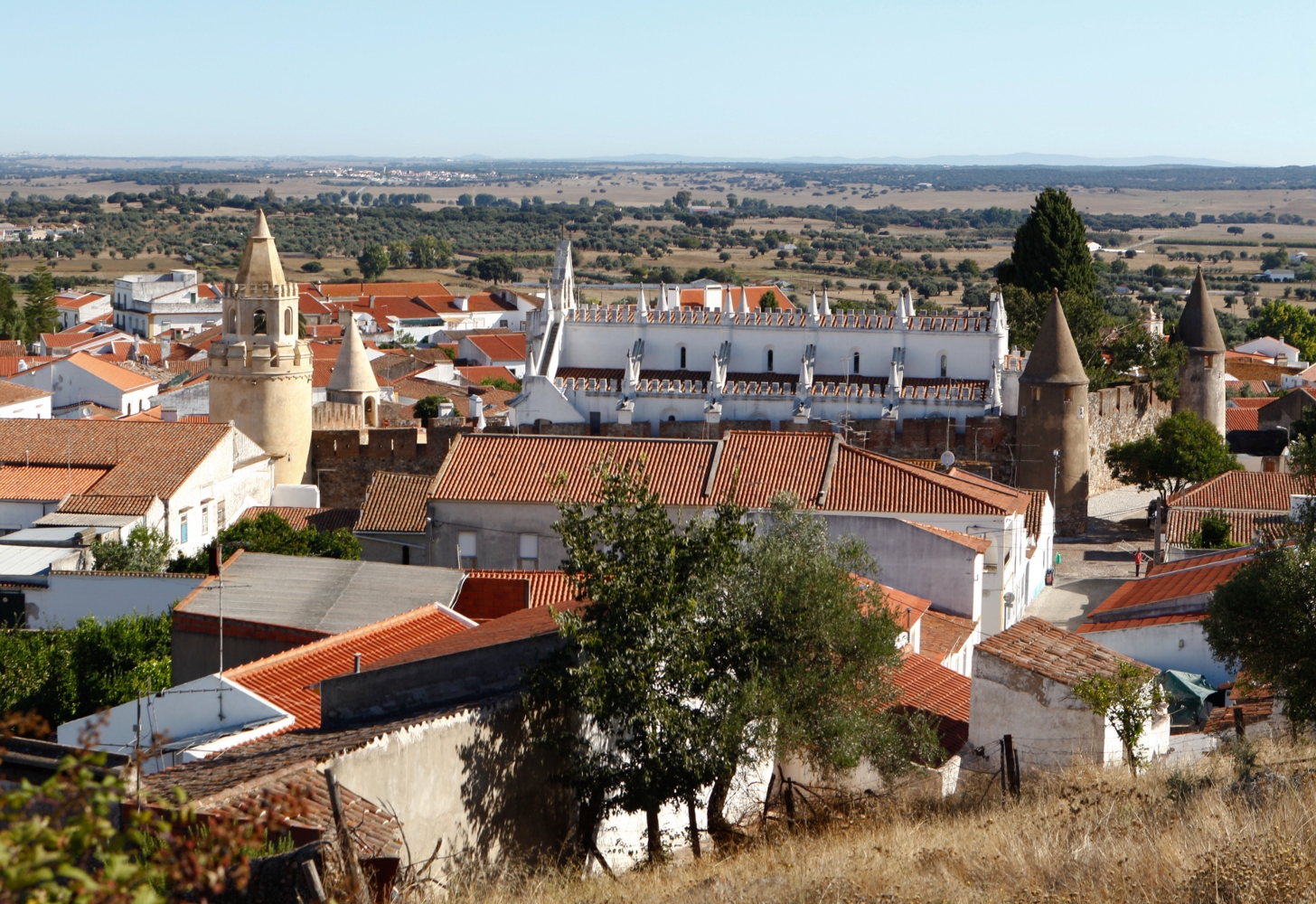 Vista geral de Viana do Alentejo