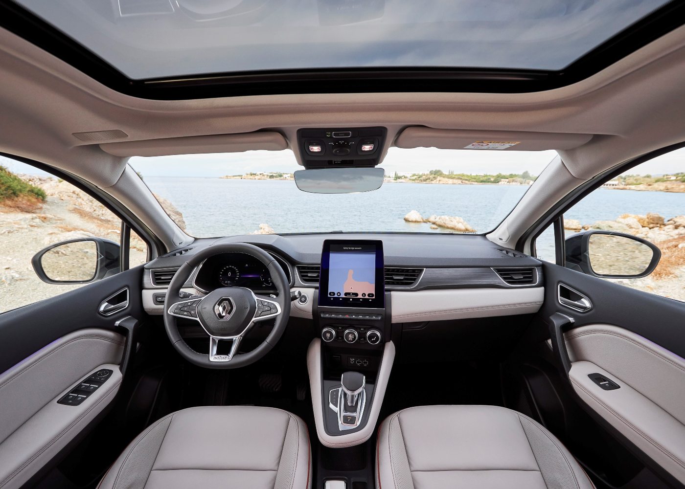 Interior novo Renault Captur