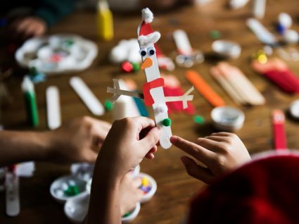 atividades de natal para educação infantil com materiais recicláveis