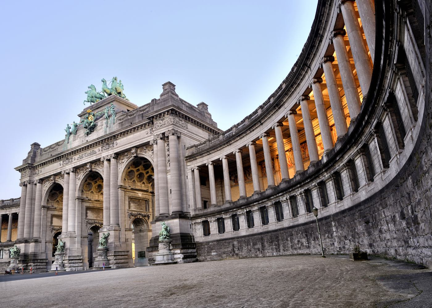 Arco do triunfo em Bruxelas