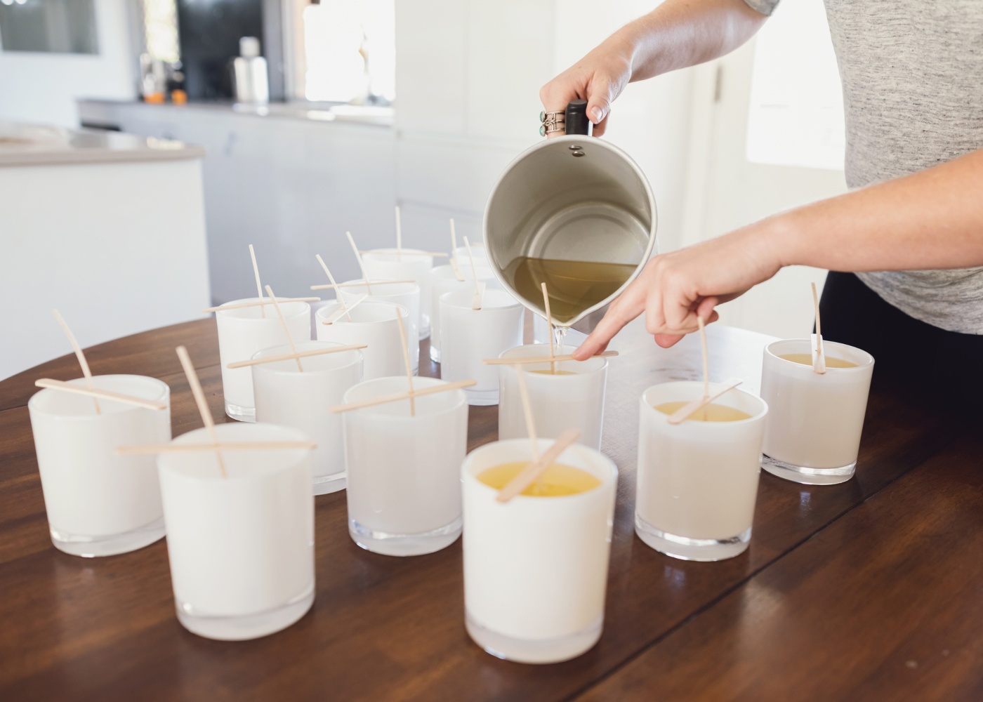 como fazer velas em casa