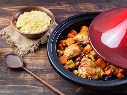 tagine de frango e limão