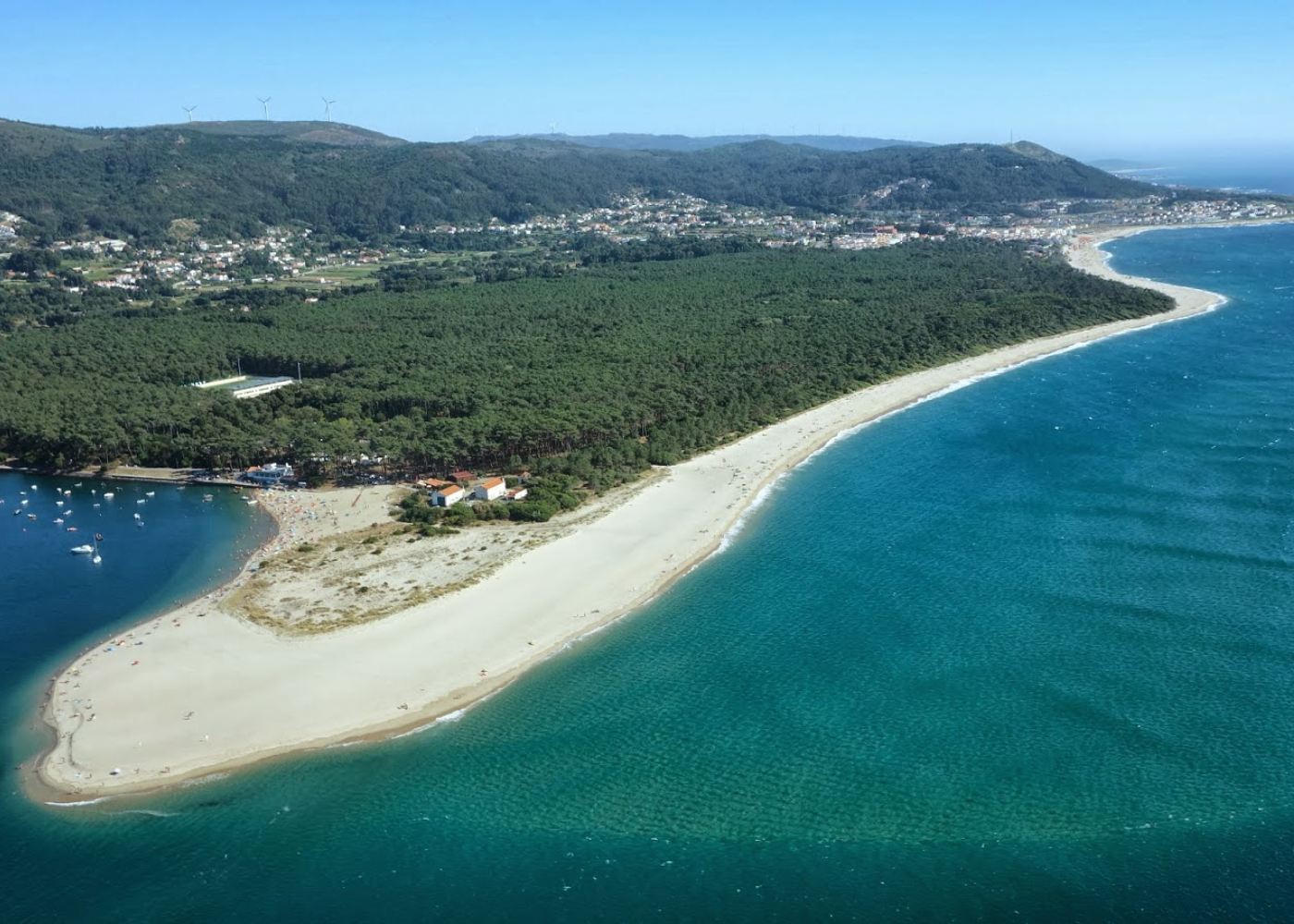 Vista das praias de Caminha