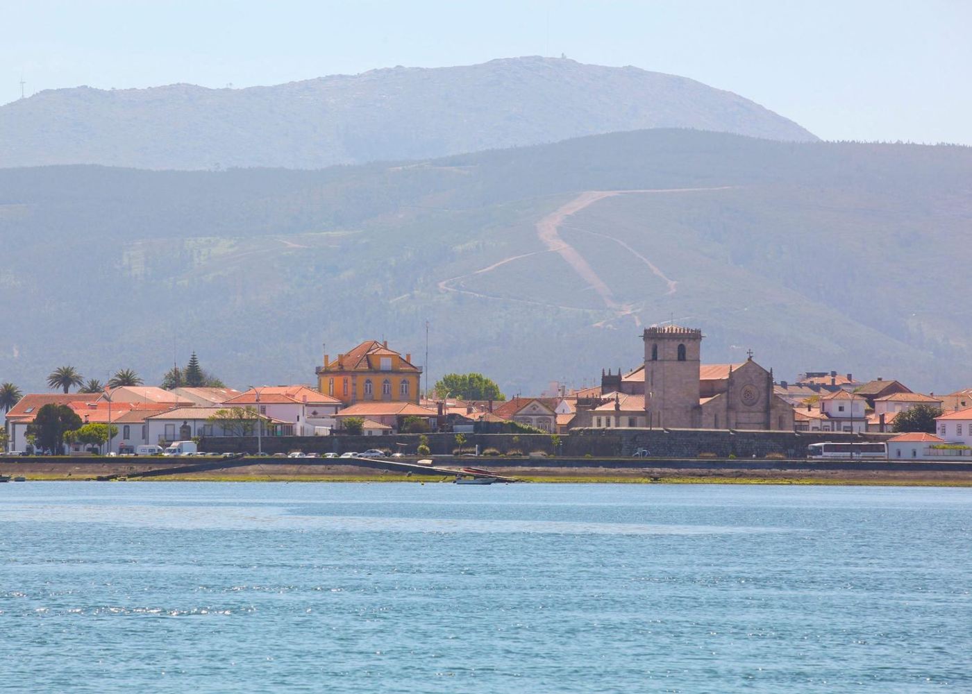 Vista da cidade de Caminha