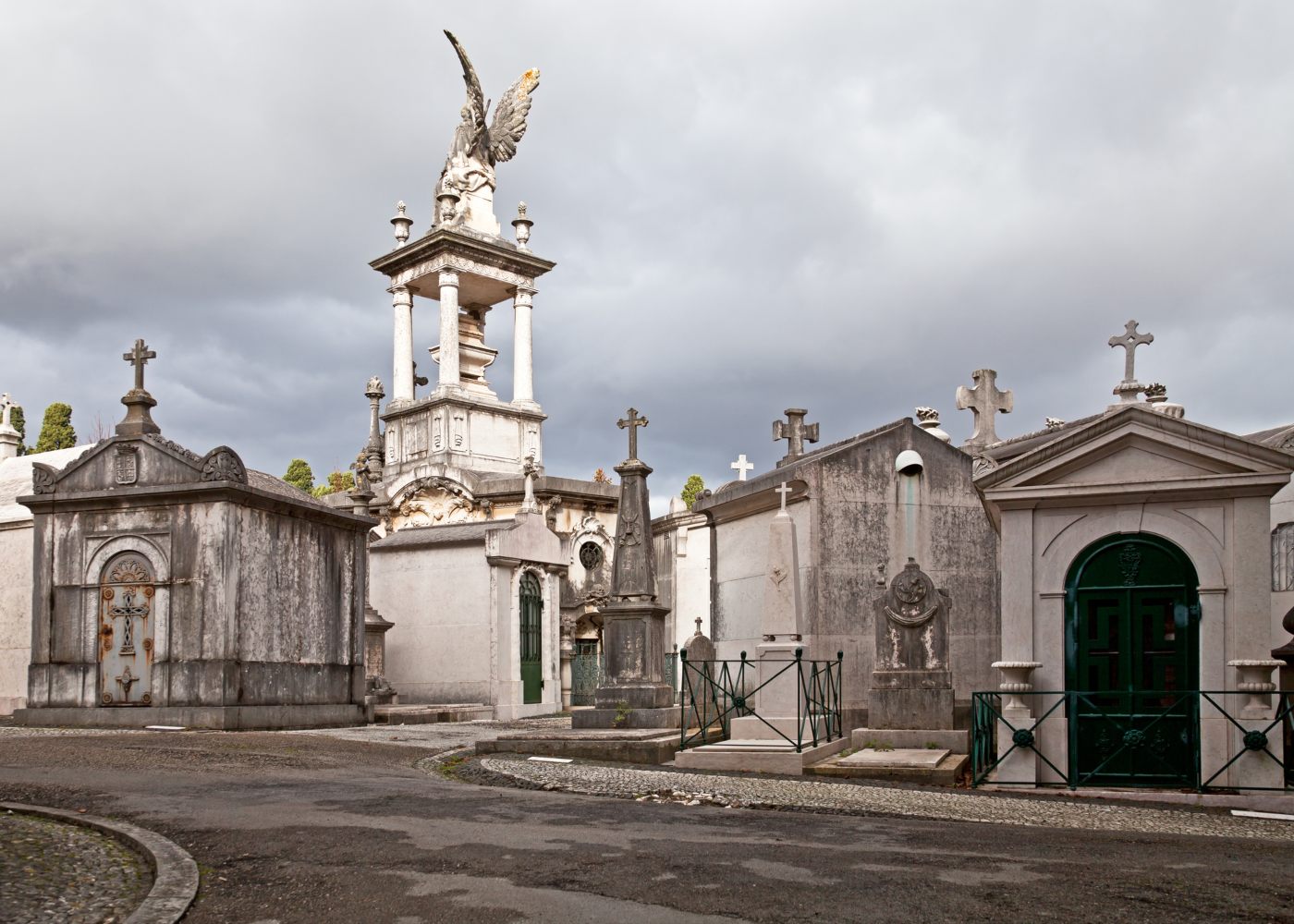 Cemitério dos Prazeres em Lisboa