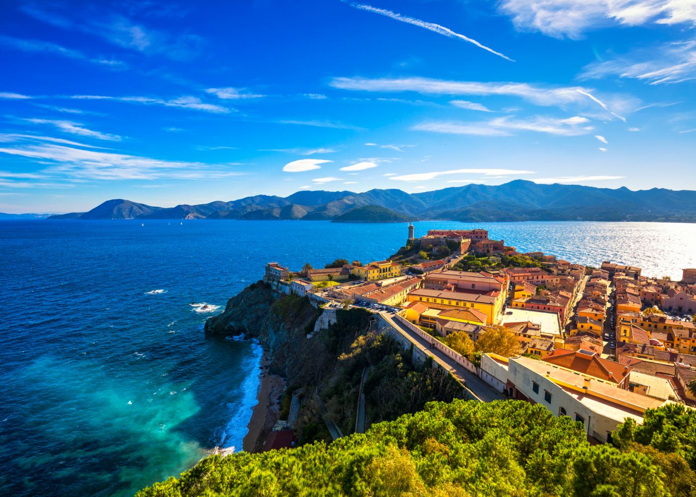 Ilha de Elba na Toscana