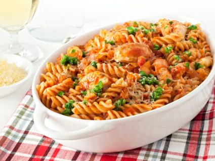 Fusilli com frango