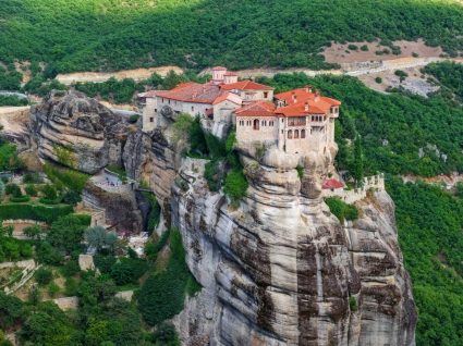 Cidade de Metéora na Grécia