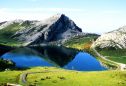 Montanhas dos Picos da Europa nas Astúrias