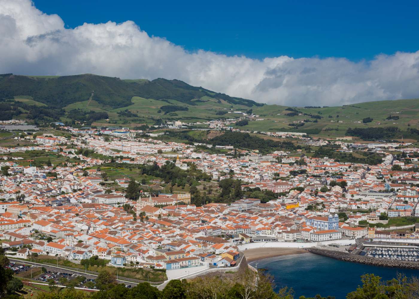 Vista geral de Almada